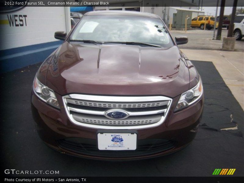 Cinnamon Metallic / Charcoal Black 2012 Ford Taurus SEL