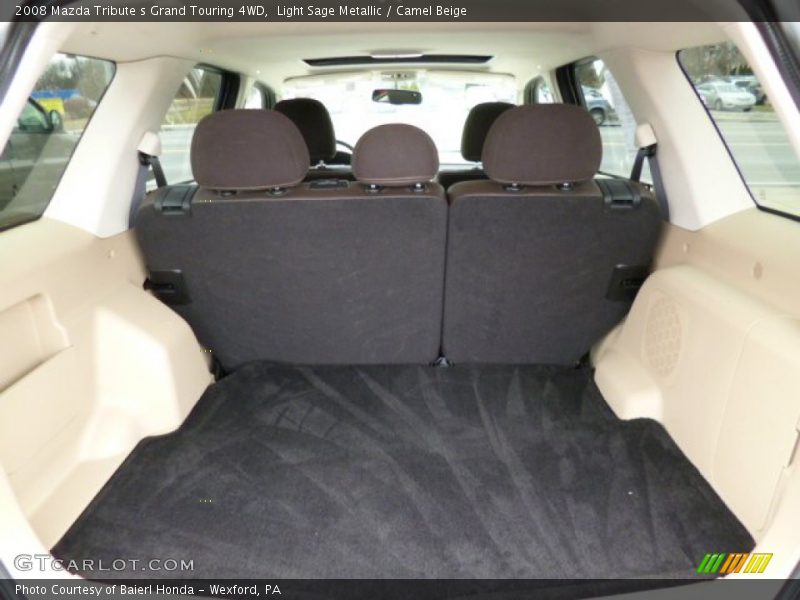 Light Sage Metallic / Camel Beige 2008 Mazda Tribute s Grand Touring 4WD