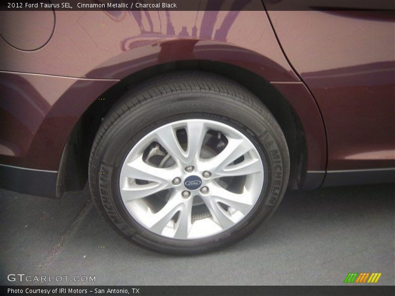 Cinnamon Metallic / Charcoal Black 2012 Ford Taurus SEL