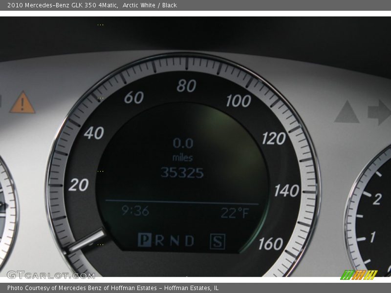 Arctic White / Black 2010 Mercedes-Benz GLK 350 4Matic
