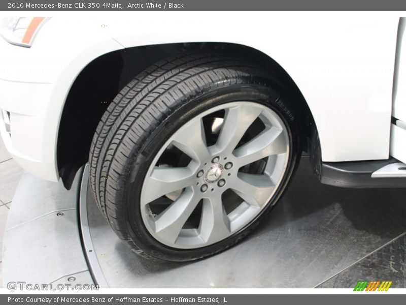 Arctic White / Black 2010 Mercedes-Benz GLK 350 4Matic