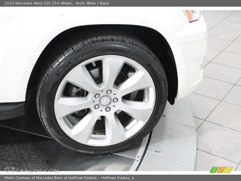 Arctic White / Black 2010 Mercedes-Benz GLK 350 4Matic