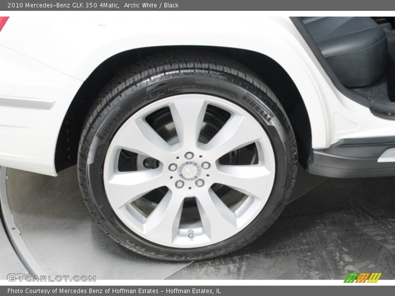 Arctic White / Black 2010 Mercedes-Benz GLK 350 4Matic