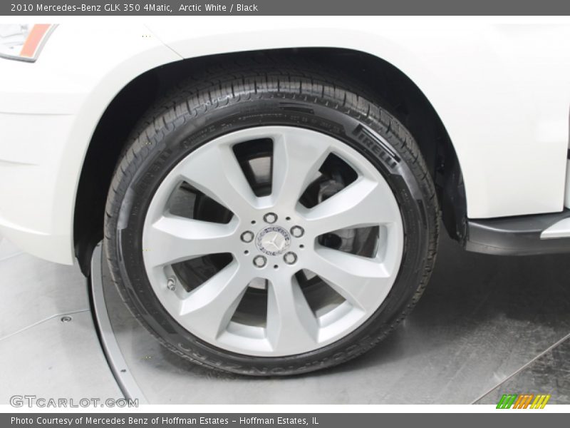 Arctic White / Black 2010 Mercedes-Benz GLK 350 4Matic