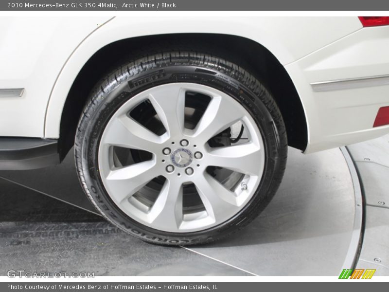 Arctic White / Black 2010 Mercedes-Benz GLK 350 4Matic