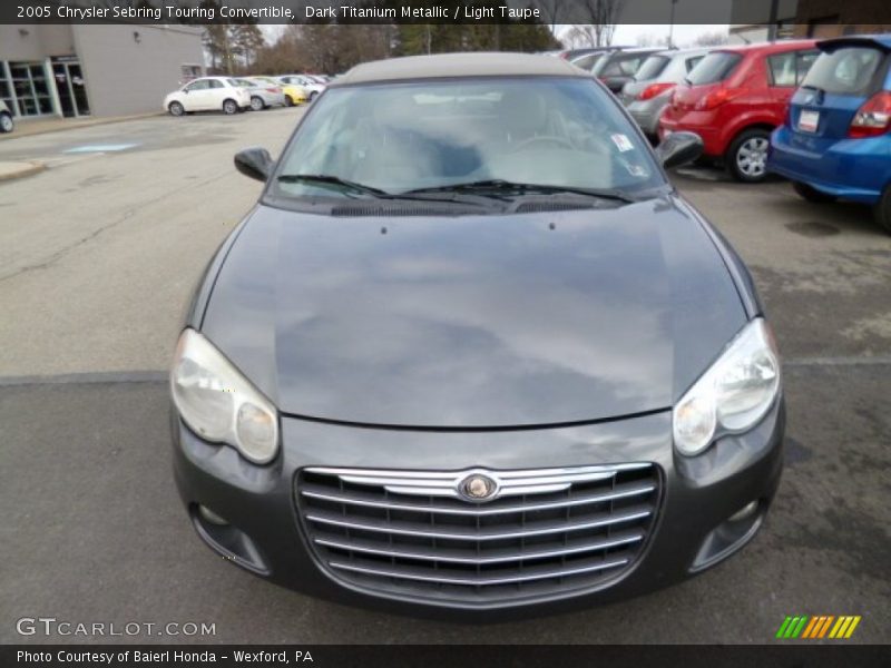 Dark Titanium Metallic / Light Taupe 2005 Chrysler Sebring Touring Convertible