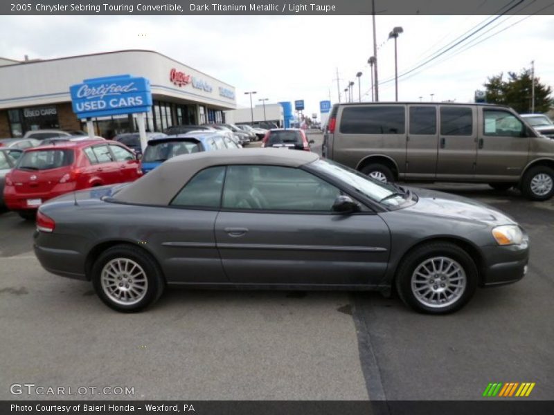  2005 Sebring Touring Convertible Dark Titanium Metallic