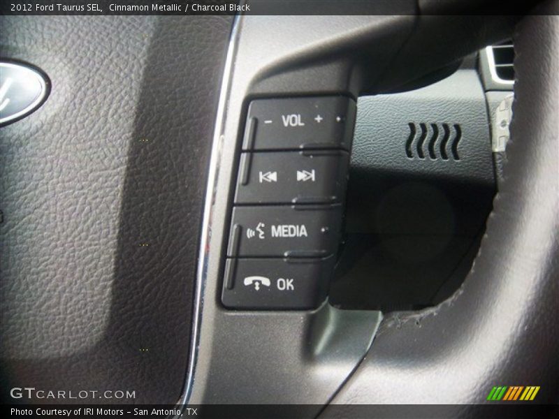 Cinnamon Metallic / Charcoal Black 2012 Ford Taurus SEL