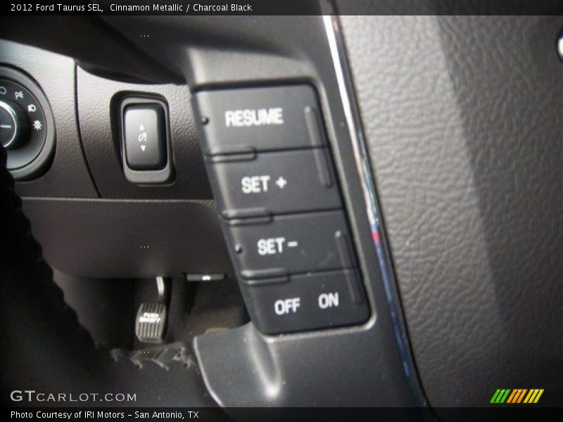 Cinnamon Metallic / Charcoal Black 2012 Ford Taurus SEL