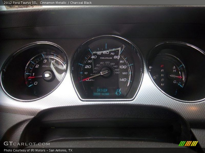 Cinnamon Metallic / Charcoal Black 2012 Ford Taurus SEL