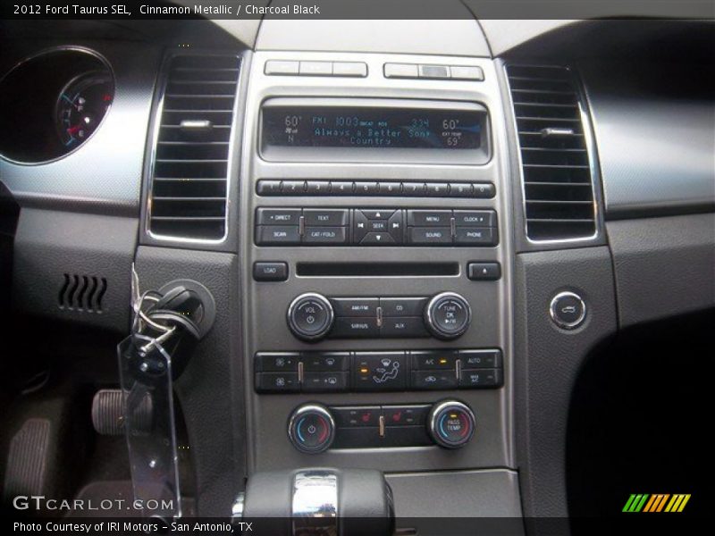 Cinnamon Metallic / Charcoal Black 2012 Ford Taurus SEL
