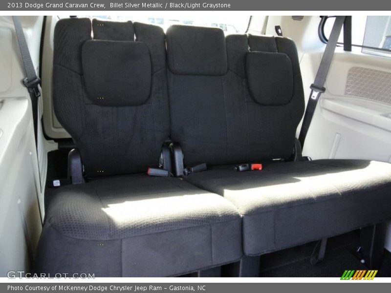 Billet Silver Metallic / Black/Light Graystone 2013 Dodge Grand Caravan Crew