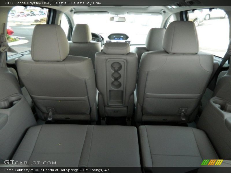 Celestial Blue Metallic / Gray 2013 Honda Odyssey EX-L