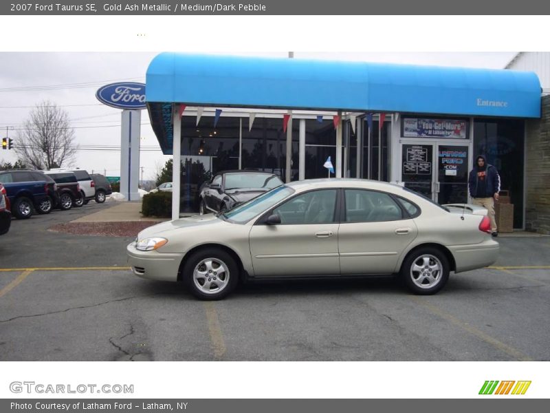 Gold Ash Metallic / Medium/Dark Pebble 2007 Ford Taurus SE