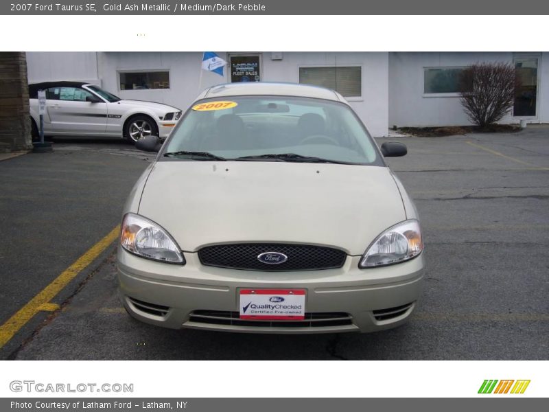 Gold Ash Metallic / Medium/Dark Pebble 2007 Ford Taurus SE