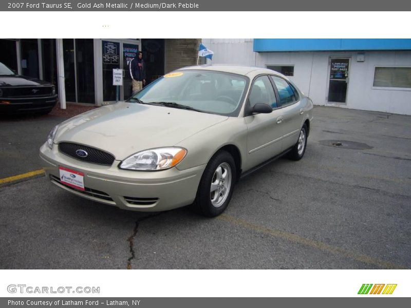 Gold Ash Metallic / Medium/Dark Pebble 2007 Ford Taurus SE