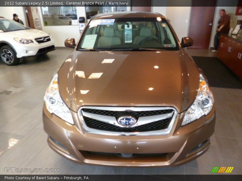 Caramel Bronze Pearl / Warm Ivory 2012 Subaru Legacy 2.5i Limited
