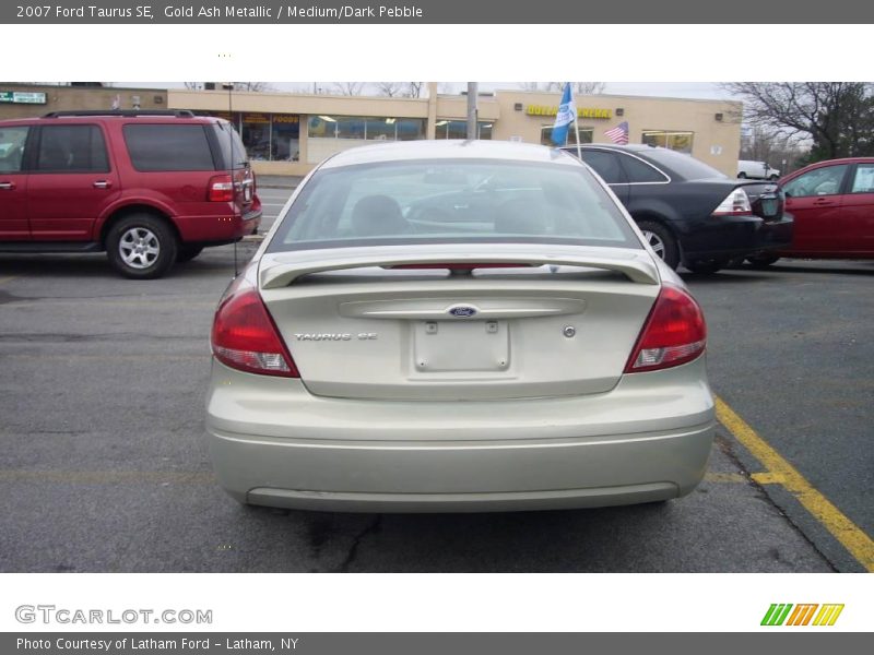 Gold Ash Metallic / Medium/Dark Pebble 2007 Ford Taurus SE