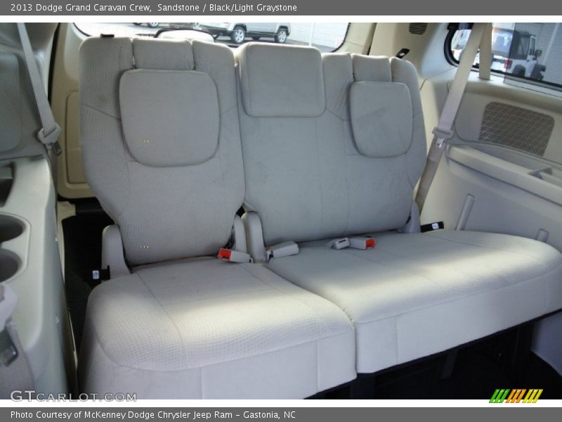 Sandstone / Black/Light Graystone 2013 Dodge Grand Caravan Crew