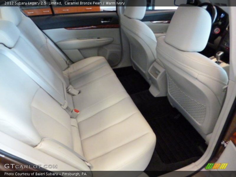 Caramel Bronze Pearl / Warm Ivory 2012 Subaru Legacy 2.5i Limited