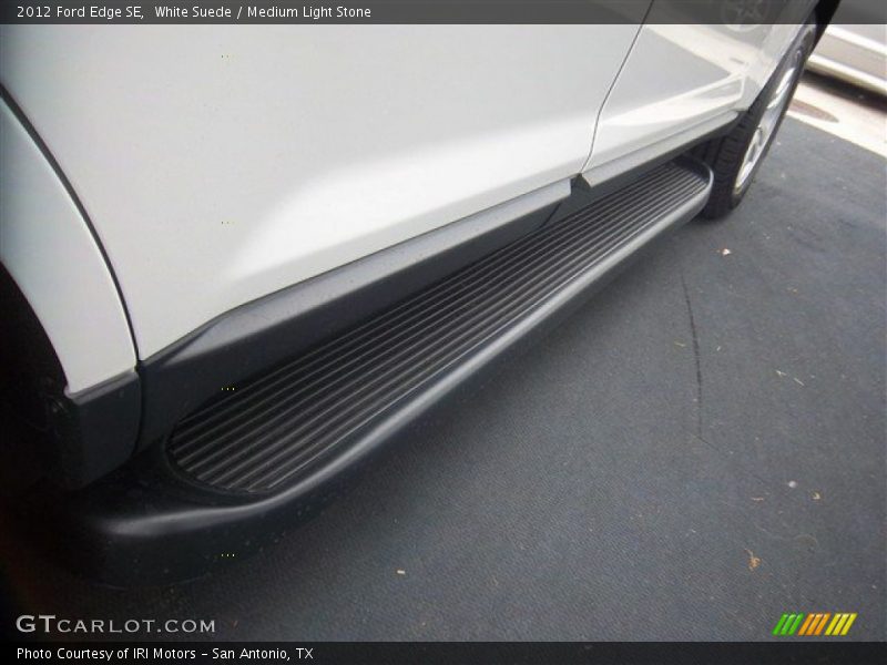 White Suede / Medium Light Stone 2012 Ford Edge SE