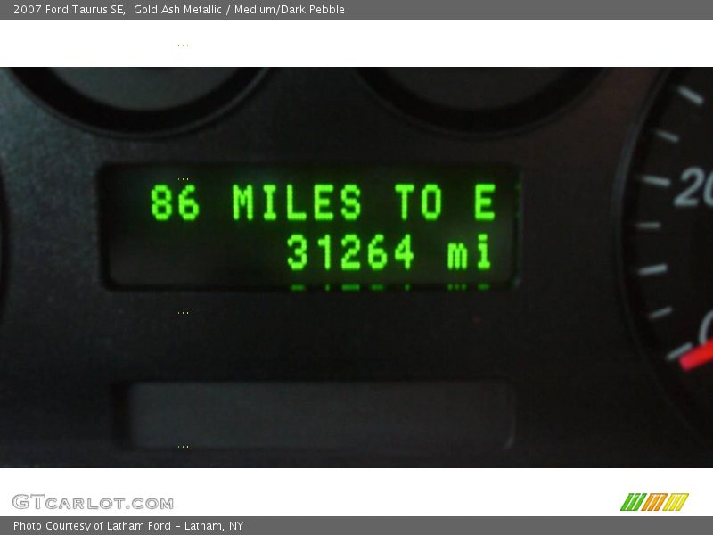 Gold Ash Metallic / Medium/Dark Pebble 2007 Ford Taurus SE