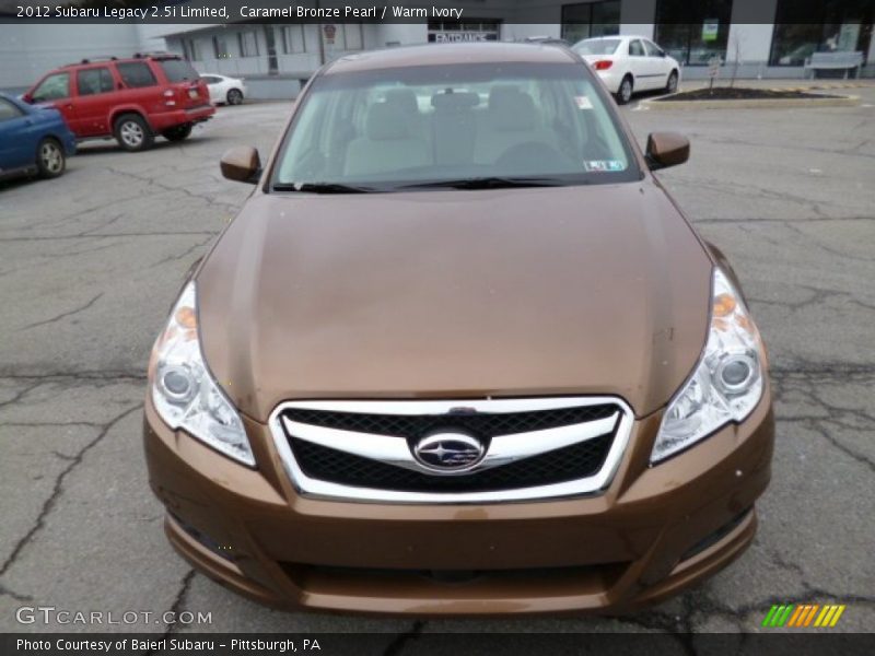 Caramel Bronze Pearl / Warm Ivory 2012 Subaru Legacy 2.5i Limited