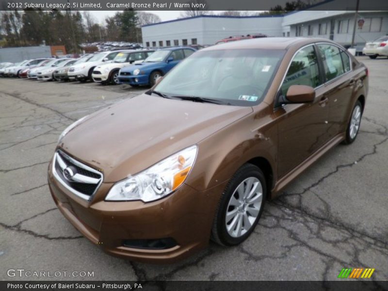 Caramel Bronze Pearl / Warm Ivory 2012 Subaru Legacy 2.5i Limited