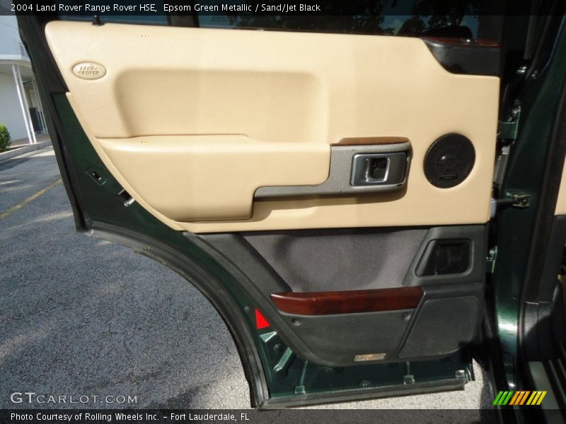 Door Panel of 2004 Range Rover HSE