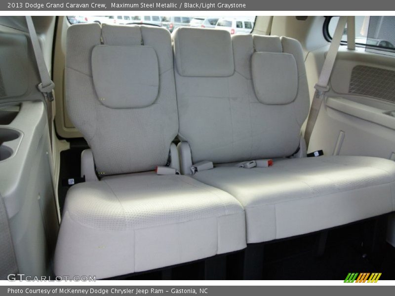 Maximum Steel Metallic / Black/Light Graystone 2013 Dodge Grand Caravan Crew