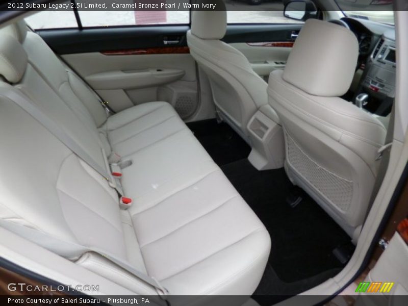 Caramel Bronze Pearl / Warm Ivory 2012 Subaru Legacy 2.5i Limited