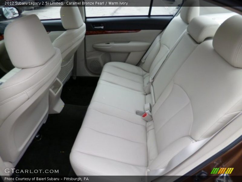 Caramel Bronze Pearl / Warm Ivory 2012 Subaru Legacy 2.5i Limited