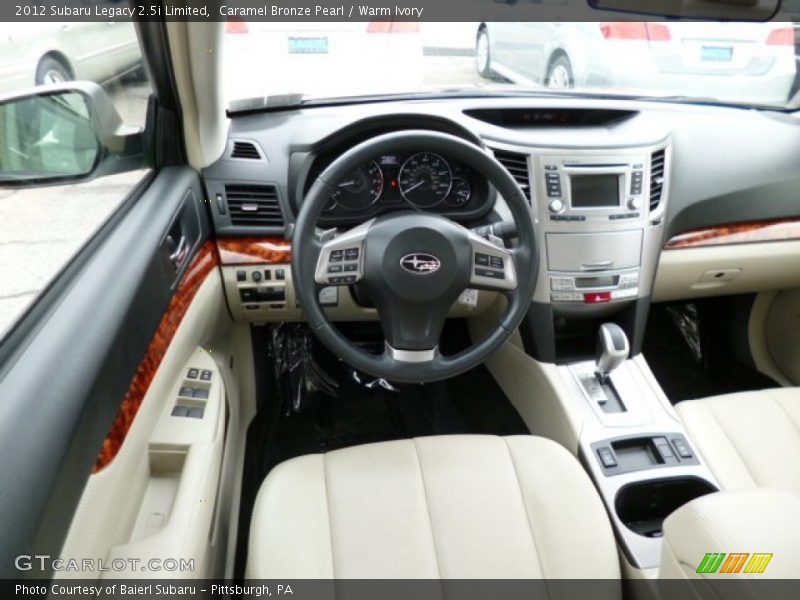 Caramel Bronze Pearl / Warm Ivory 2012 Subaru Legacy 2.5i Limited