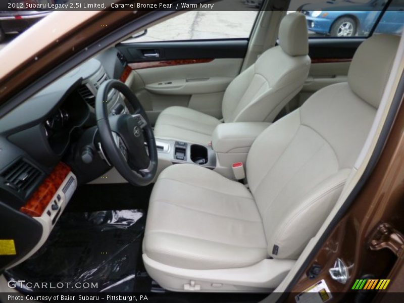 Caramel Bronze Pearl / Warm Ivory 2012 Subaru Legacy 2.5i Limited