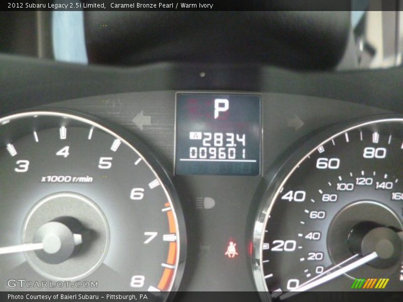 Caramel Bronze Pearl / Warm Ivory 2012 Subaru Legacy 2.5i Limited
