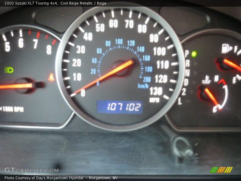 Cool Beige Metallic / Beige 2003 Suzuki XL7 Touring 4x4