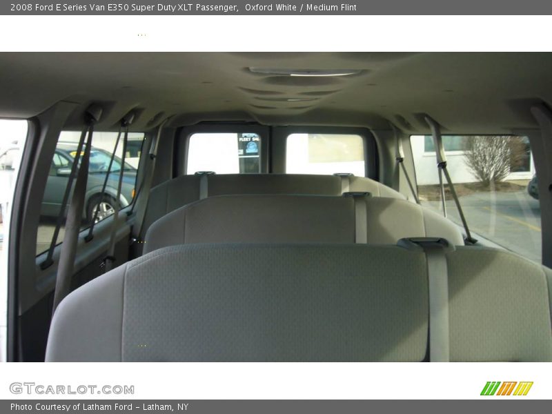 Oxford White / Medium Flint 2008 Ford E Series Van E350 Super Duty XLT Passenger