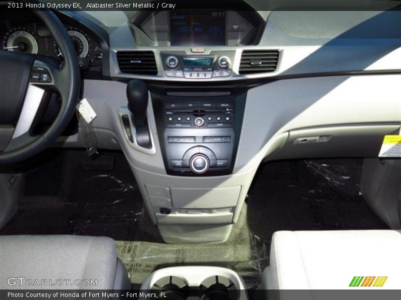 Alabaster Silver Metallic / Gray 2013 Honda Odyssey EX