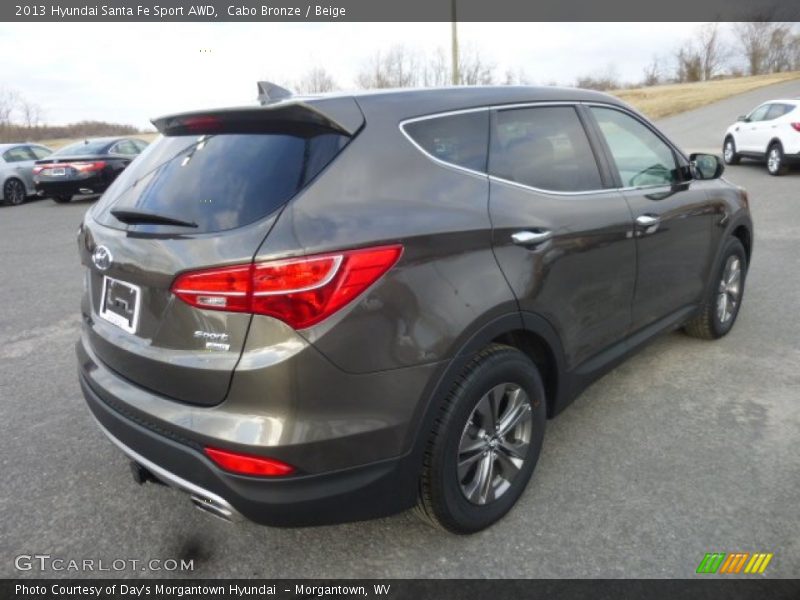 Cabo Bronze / Beige 2013 Hyundai Santa Fe Sport AWD