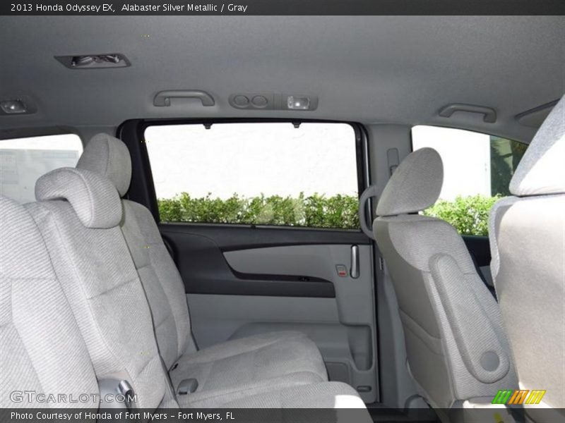 Alabaster Silver Metallic / Gray 2013 Honda Odyssey EX