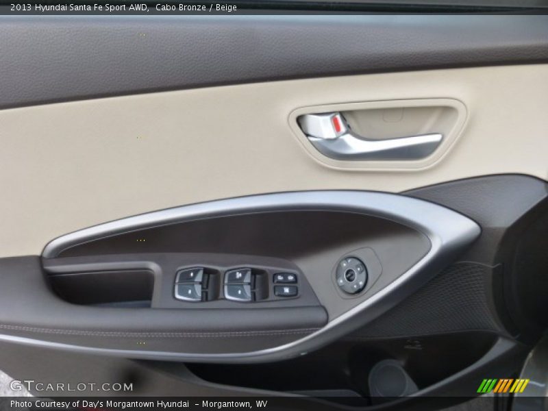 Door Panel of 2013 Santa Fe Sport AWD