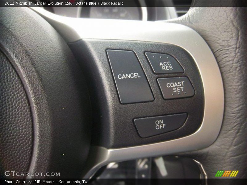 Controls of 2012 Lancer Evolution GSR