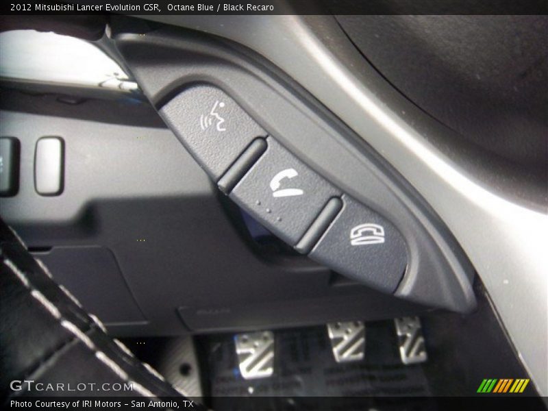 Controls of 2012 Lancer Evolution GSR