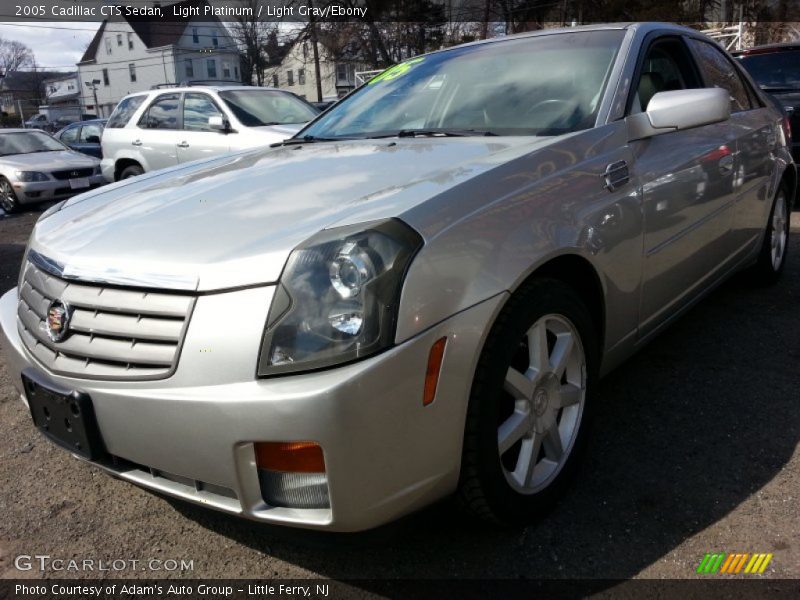 Light Platinum / Light Gray/Ebony 2005 Cadillac CTS Sedan