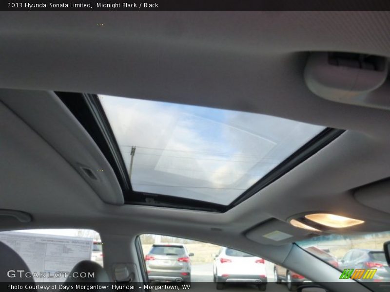 Sunroof of 2013 Sonata Limited