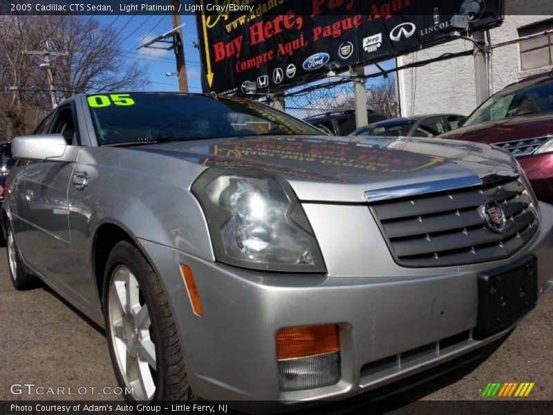 Light Platinum / Light Gray/Ebony 2005 Cadillac CTS Sedan