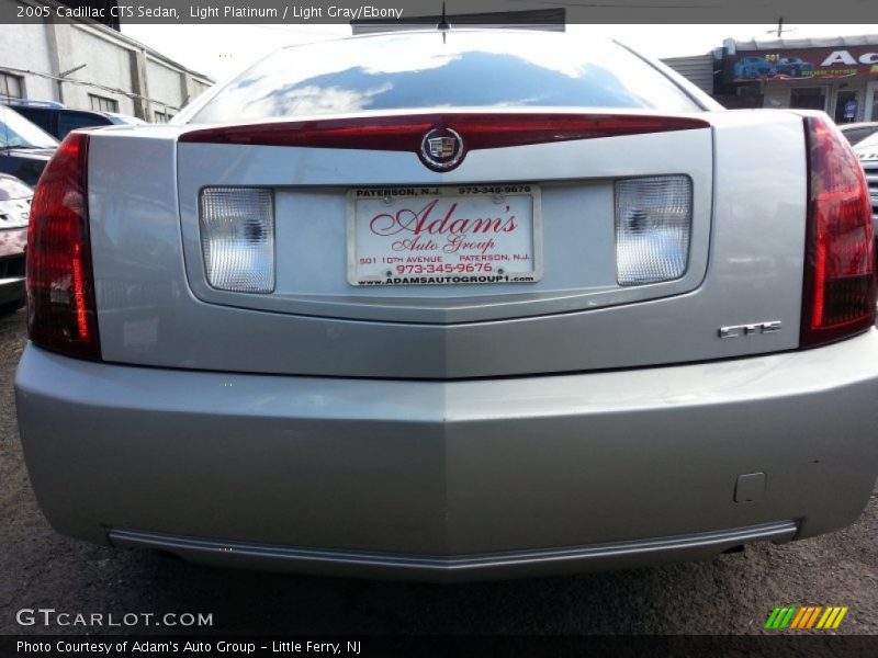 Light Platinum / Light Gray/Ebony 2005 Cadillac CTS Sedan