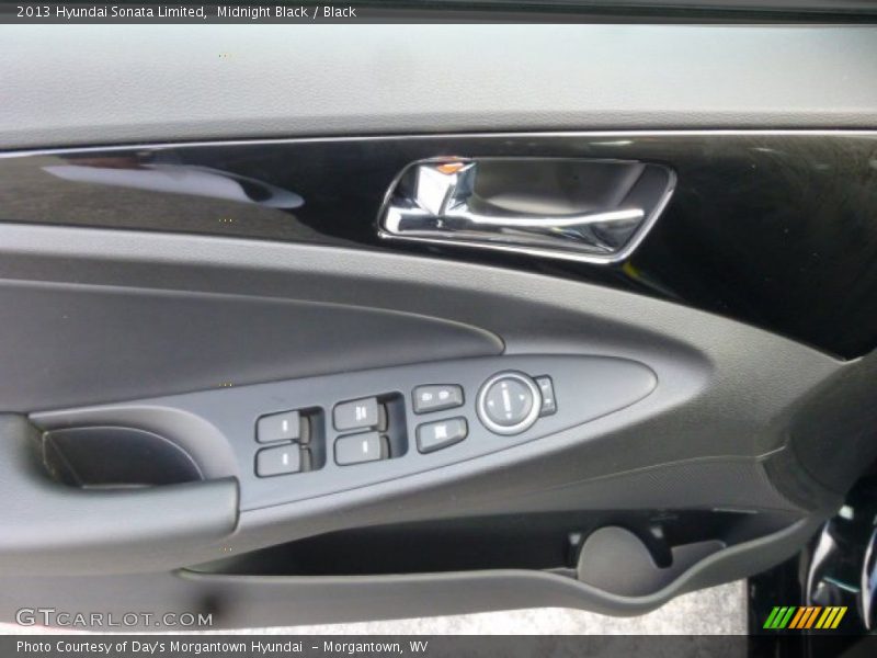Midnight Black / Black 2013 Hyundai Sonata Limited