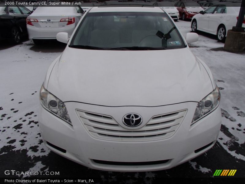 Super White / Ash 2008 Toyota Camry CE