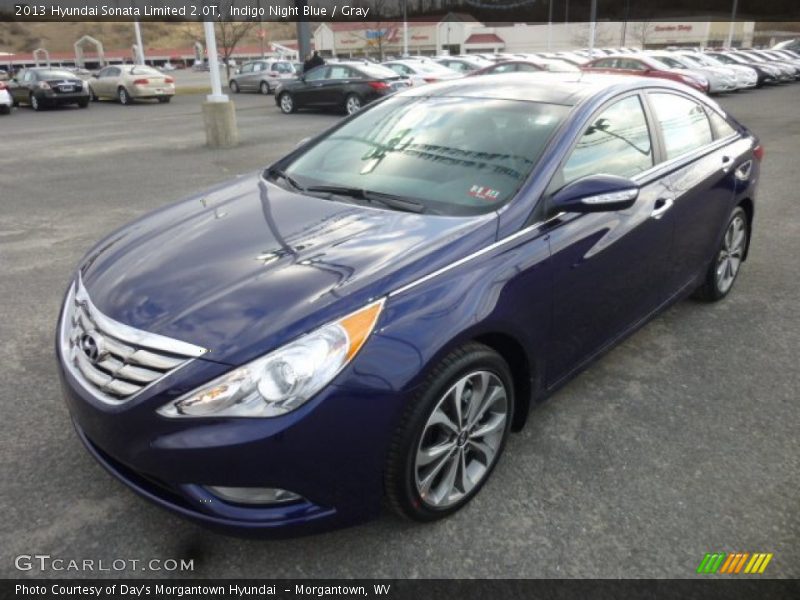 Front 3/4 View of 2013 Sonata Limited 2.0T